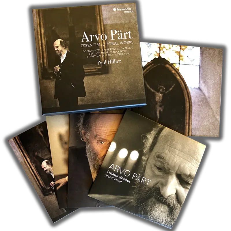 Pärt: Essential Choral Works - Paul Hillier (4 CDs)