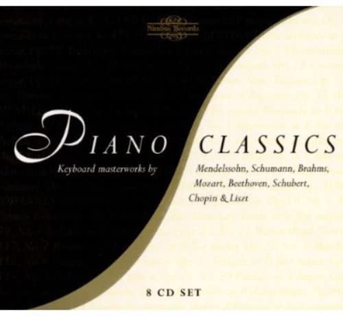 PIANO CLASSICS: Mozart, Beethoven, Chopin, Liszt, Brahms, Schubert, Schumann, Mendelssohn (8 CDs)