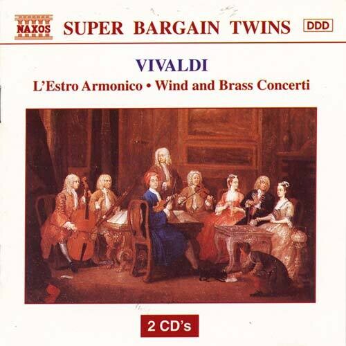 VIVALDI : L'Estro Armonico / Wind and Brass / Concerti (2 CDs)
