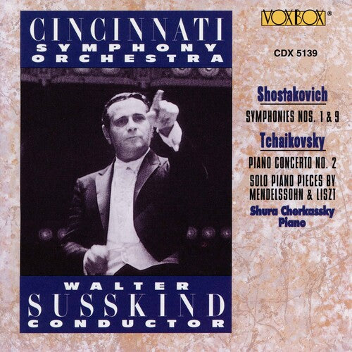 SHOSTAKOVICH/TCHAIKOVSKY/MENDELSSOHN/LISZT: WALTER SUSSKIND, CINCINNATI SYMPHONY (2 CDS)