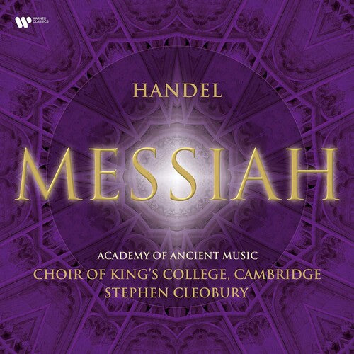 HANDEL: MESSIAH - KING'S COLLEGE CHOIR CAMBRIDGE (3 VINYL LPS)