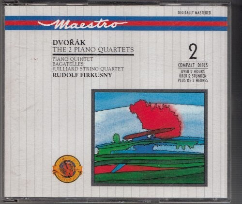 DVORAK: 2 PIANO QUARTETS - JUILLIARD STRING QUARTET, FIRKUSNY