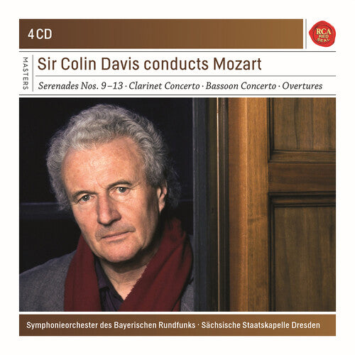 SIR COLIN DAVIS CONDUCTS MOZART - CONCERTI, SERENADES & OVERTURES (4 CDS)