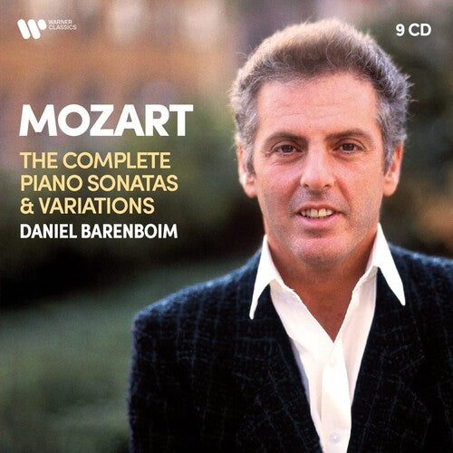 MOZART: COMPLETE PIANO SONATAS & VARIATIONS - Daniel Barenboim (9 CDS)