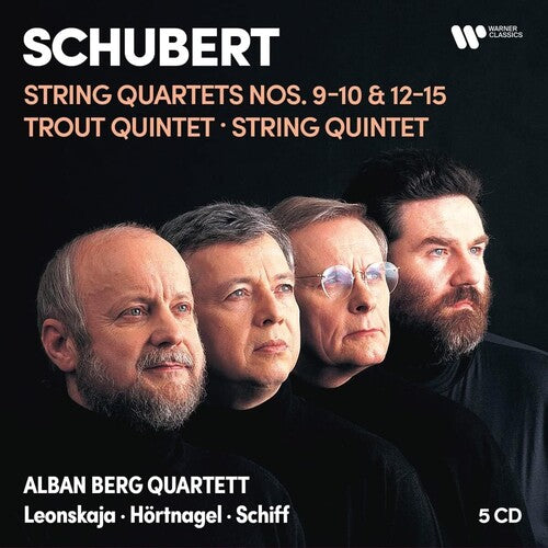 Schubert: String Quartets Nos. 9-10 & 12-15, Piano Quintet "Trout", String Quintet in C - Alban Berg Quartett (5 CDs)