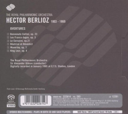 Berlioz: Overtures - Royal Philharmonic, Alexander Gibson (Hybrid SACD)