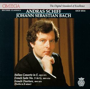 Andras Schiff Plays Bach (Italian Concerto, French Suite No. 5, Overture in the French Manner)