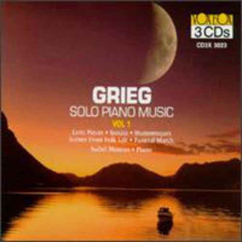 GRIEG: SOLO PIANO MUSIC, VOL. 1 - Isabel Mourao (3 CDS)