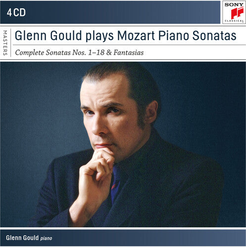 MOZART: COMPLETE PIANO SONATAS 1-18, FANTASIAS - GLENN GOULD (4 CDS)