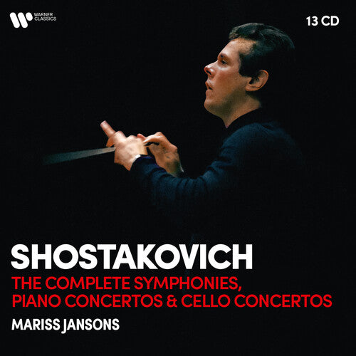 Shostakovich: Complete Symphonies, Cello Concertos & Piano Concertos - Janssons (13 CDs)