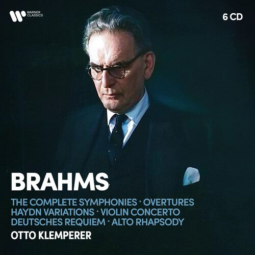 Brahms: The Complete Symphonies - Overtures - Haydn Variations - Violin Concerto - Deutsches Requiem - Alto Rhapsody - KLEMPERER (6 CDs)