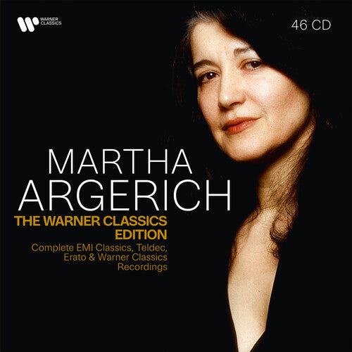 MARTHA ARGERICH: Warner Classics Edition - EMI Classics, Teldec, Erato, Warner Classics (46 CDS)