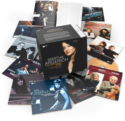 MARTHA ARGERICH: Warner Classics Edition - EMI Classics, Teldec, Erato, Warner Classics (46 CDS)