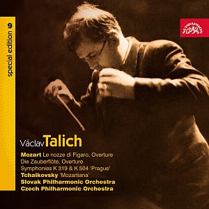 Mozart: Overtures (Le nozze di Figaro, Die Zauberflöte), Symphonies Nos 33 & 38; Tchaikovsky: Suite No. 4 "Mozartiana" (Vaclav Talich Special Edition 9) - Vaclav Talich, Slovak Philharmonic Orchestra; Czech Philharmonic Orchestra