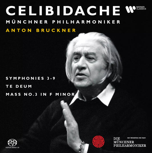 Bruckner: Symphonies 3-9, Te Deum, Mass No. 3 - Munich Philharmonic, Celibidache (12 Hybrid SACDs)