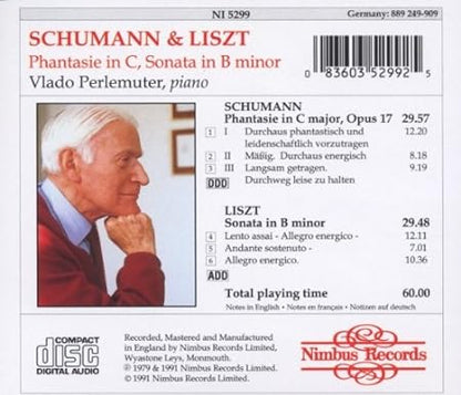 Liszt & Schumann: Piano Works - Vlado Perlemuter