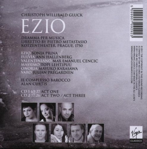 Gluck: Ezio - Ann Hallenberg, Il Complesso Barocco, Max Emanuel Cenčić, Alan Curtis (2 CDs)