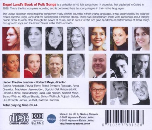 Engel Lund's Book Of Folk Songs (2 CDs)