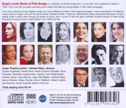 Engel Lund's Book Of Folk Songs (2 CDs)