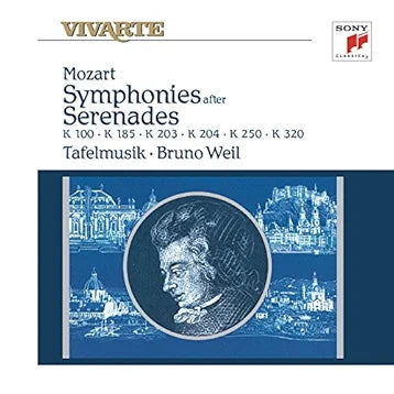 MOZART: 6 SYMPHONIES AFTER SERENADES -  WEIL, TAFELMUSIK