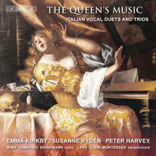 The Queen's Music: Italian Vocal Duets and Trios -  Emma Kirkby, Lars Ulrik Mortensen, Susanne Rydén, Peter Harvey, Mime Yamahiro Brinkmann, Mikael Bellini