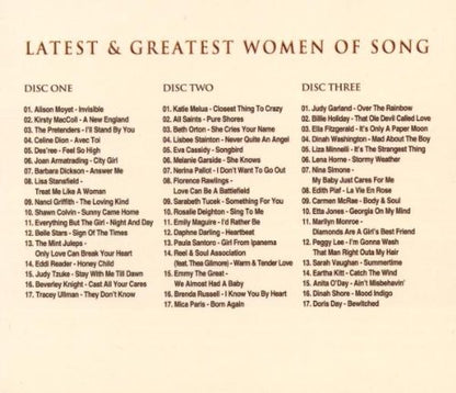 Latest & Greatest: Women Of Song (3 CDs)