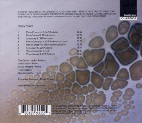 MOZART: Mellow Mozart - Seow/Margalit/Ambache