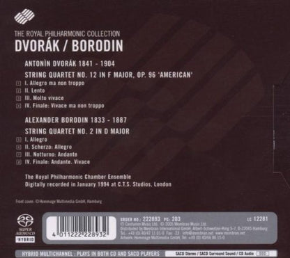 Dvorak: String Quartet No. 12 "American"; Borodin: String Quartet No. 2 - Royal Philharmonic Chamber Ensemble (Hybrid SACD)