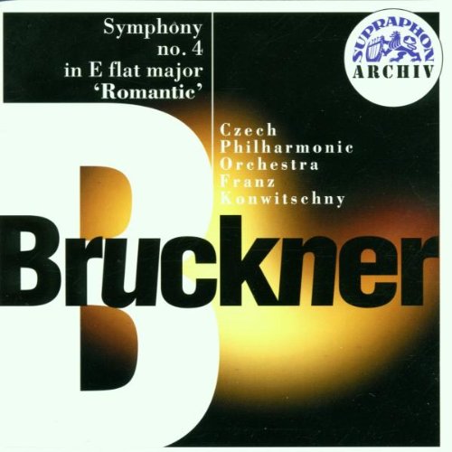 BRUCKNER: Symphony No. 4 "Romantic" - Czech Philharmonic, Franz Konwitschny,Franz