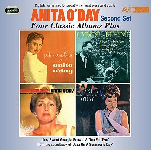 ANITA O'DAY - Four Classic Albums Plus (Pick Yourself Up / Cool Heat / Incomparable / Waiter. Make Mine Blues)