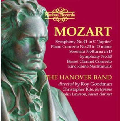 Mozart: Symphony No. 40 & 41, Piano Concerto No. 20; Clarinet Concerto, Eine Kleine Nachtmusik, Serenata Notturna - Hanover Band (2 CDs)