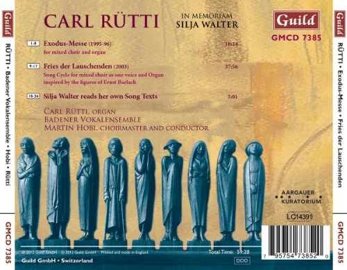 RÜTTI: In Memoriam Silja Walter - Rütti, Badener Vokalensemble