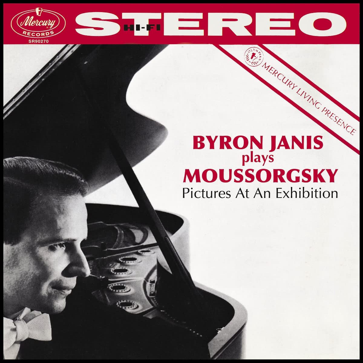 BYRON JANIS PLAYS MUSSORGSKY Pictures At An Exhibition (VINYL LP)