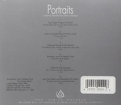 PORTRAITS (SELECTIONS FROM THE NEW ALBION CATALOG - MARSHALL/SATOH/DRESHER/LENTZ) - VARIOUS