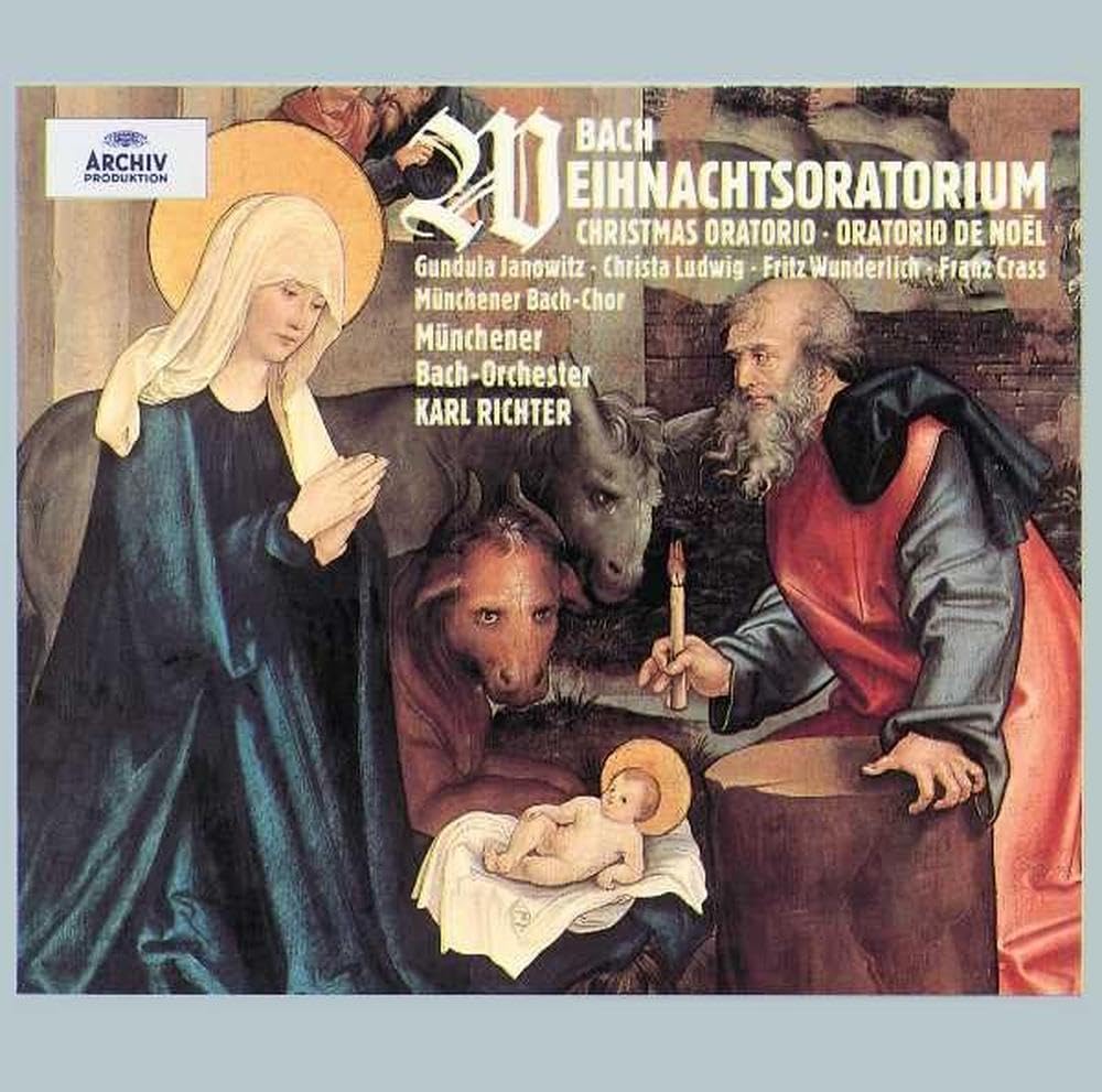 Bach: Christmas Oratorio - MUNICH BACH CH & OR, KARL RICHTER (3 CDS)