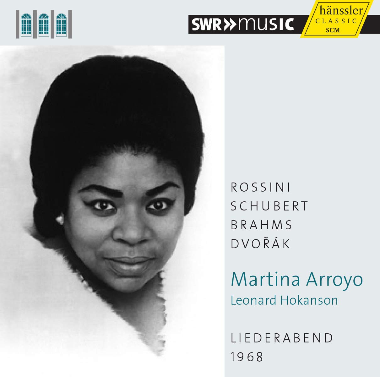 ROSSINI & SCHUBERT: Liederabend 1968 - Martina Arroyo, Leonard Hokanson