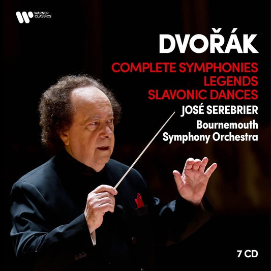 DVORAK: Complete Symphonies, Legends, Slavonic Dances - Jose Serebrier, Bournemouth Symphony Orchestra (7 CDs)