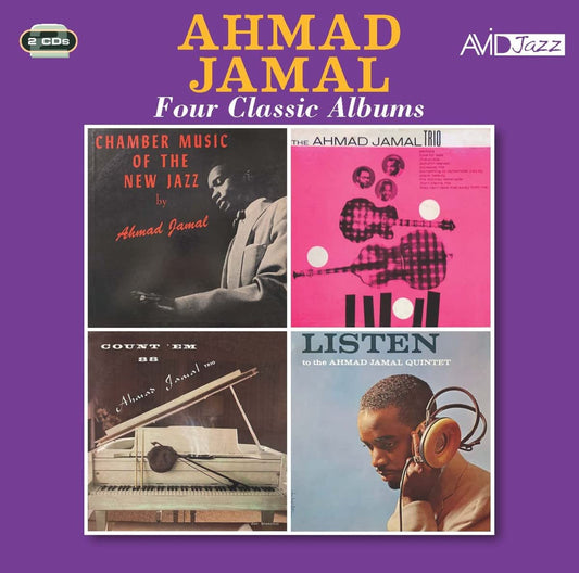 AHMAD JAMAL - Four Classic Albums (Chamber Music Of The New Jazz / Ahmad Jamal Trio / Count 'Em 88 / Listen To The Ahmad Jamal Quintet) (2 CDs)