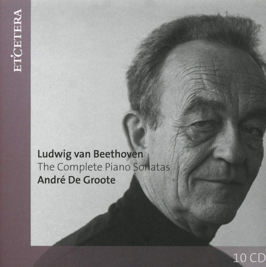 BEETHOVEN: THE COMPLETE PIANO SONATAS - André De Groote (10 CDS)