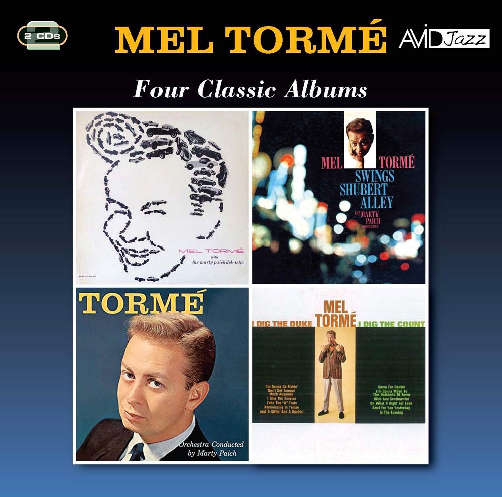 MEL TORME - Four Classic Albums (Mel Torme With The Marty Paich Dek-Tette / Mel Torme Swings Shubert Alley / Torme / I Dig The Duke. I Dig The Count)