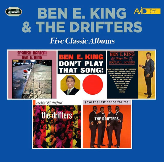 BEN E KING / THE DRIFTERS - Five Classic Albums (2 CDs)