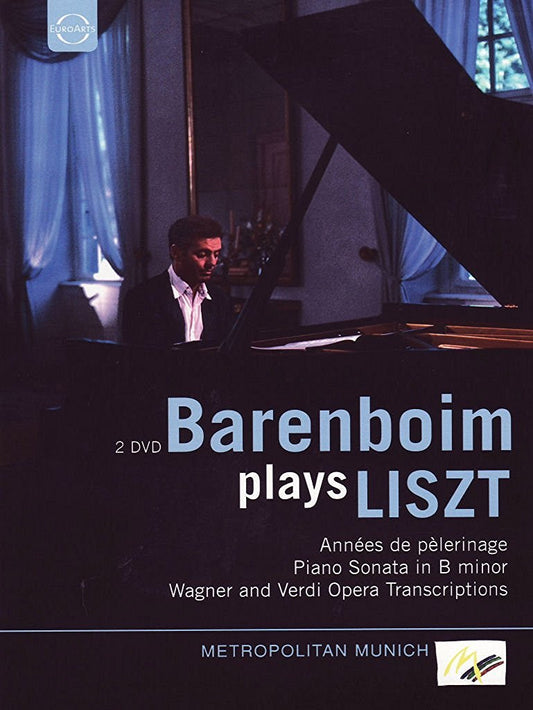 BARENBOIM PLAYS LISZT (2 DVD)