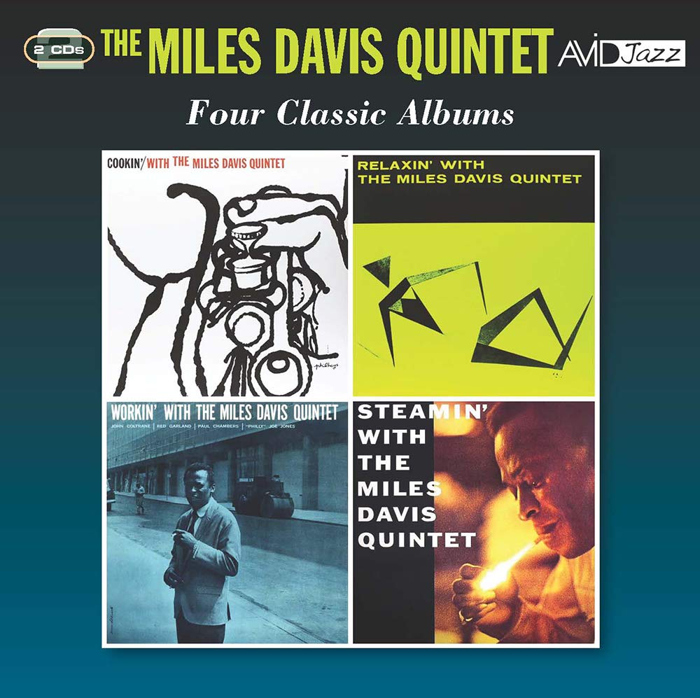 MILES DAVIS QUINTET - Four Classic Albums (Cookin’ / Relaxin’ / Workin’ / Steamin’) (2CD)