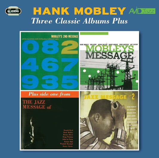 HANK MOBLEY - Three Classic Albums Plus (Mobley's Message / 2nd Message / Jazz Message No. 2) (2 CDs)