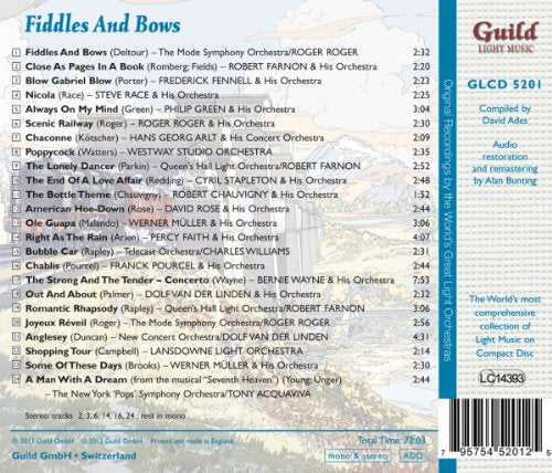 THE GOLDEN AGE OF LIGHT MUSIC: Fiddles and Bows
