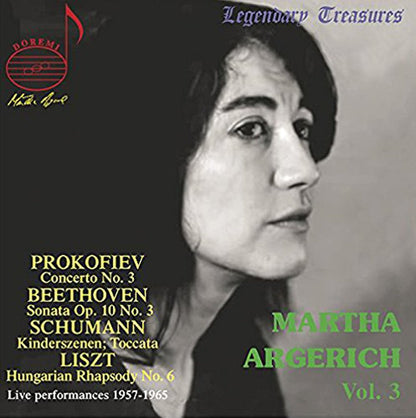 MARTHA ARGERICH COLLECTION, Vol. 3 - Prokofiev / Beethoven / Schumann