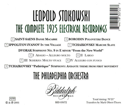 LEOPOLD STOKOWSKI: THE COMPLETE 1925 ELECTRICAL RECORDINGS