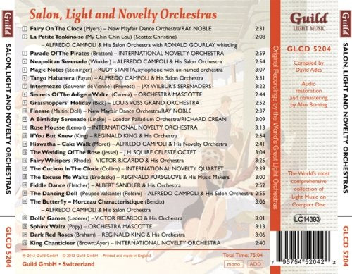 THE GOLDEN AGE OF LIGHT MUSIC: Salon, Light and Novelty Orchestras