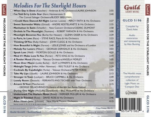 THE GOLDEN AGE OF LIGHT MUSIC: Melodies For The Starlight Hours