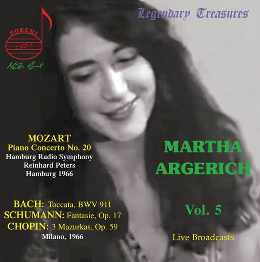 MARTHA ARGERICH COLLECTION, Vol. 5 - Mozart / Bach / Schumann / Chopin